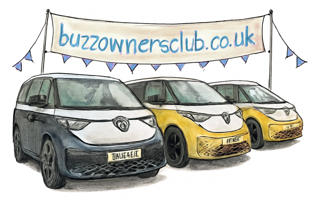 VW ID Buzz at VW festival