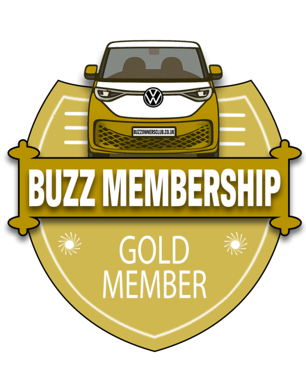 Gold VW Buzz Club Member