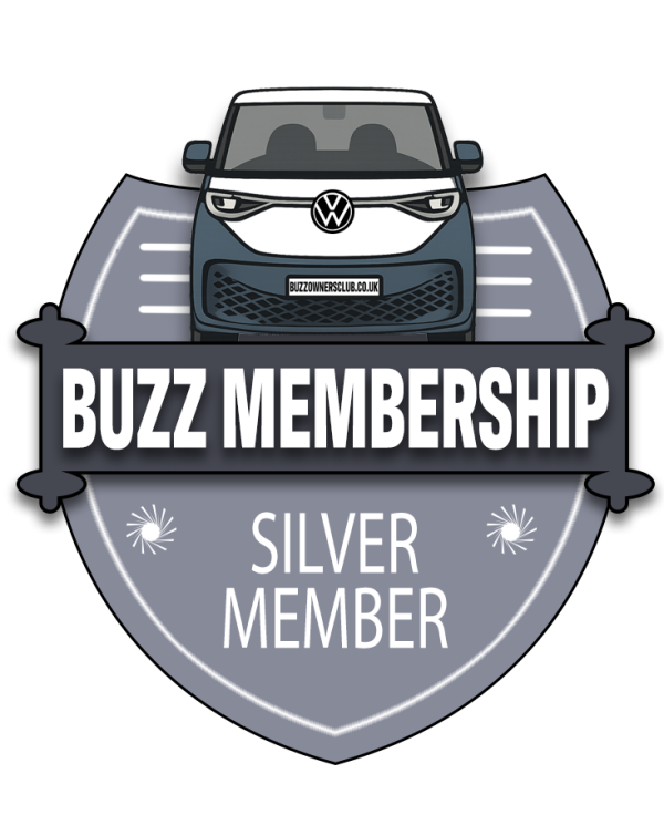 Silver VW Buzz Club Member