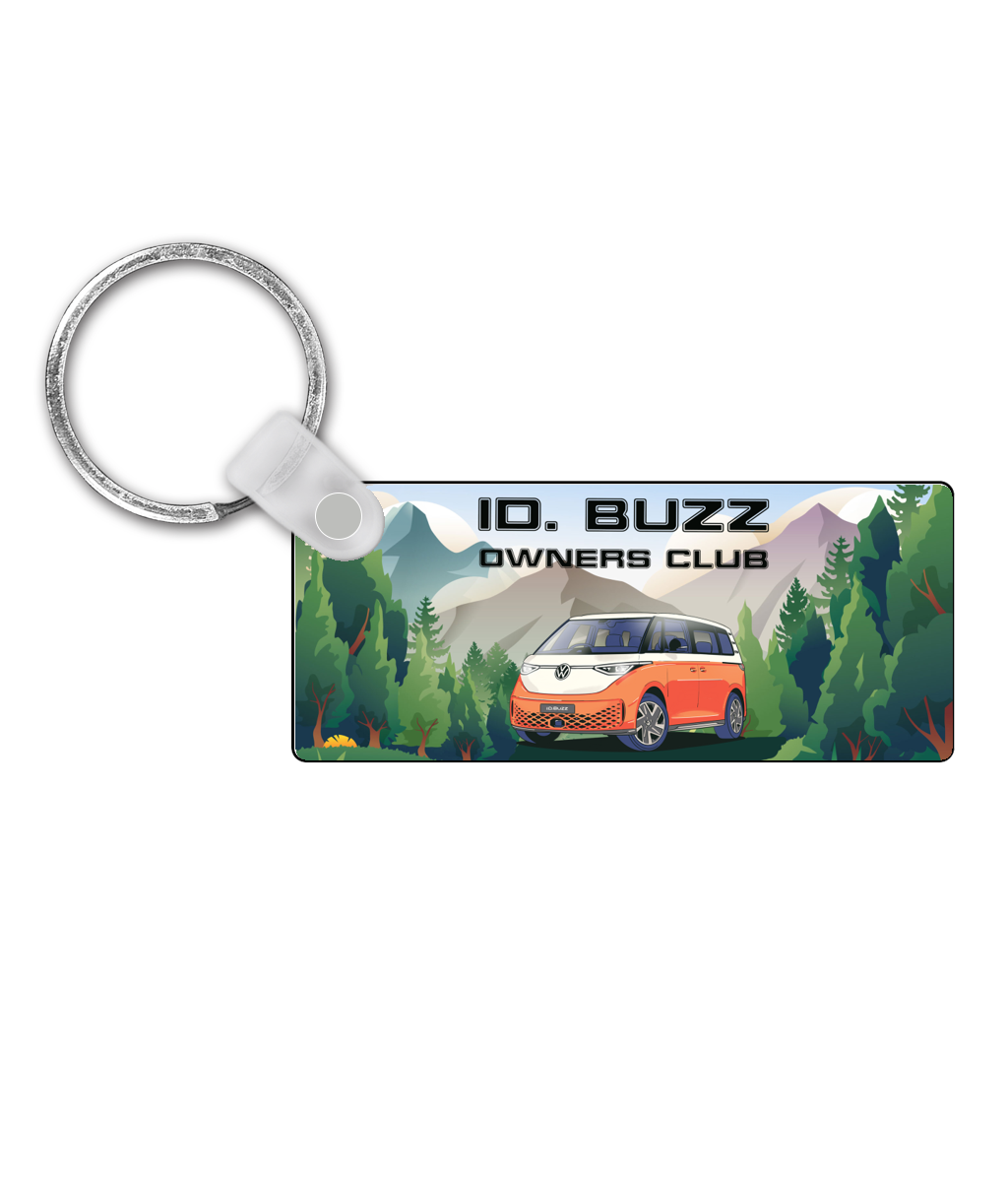 Rectangular Keyring