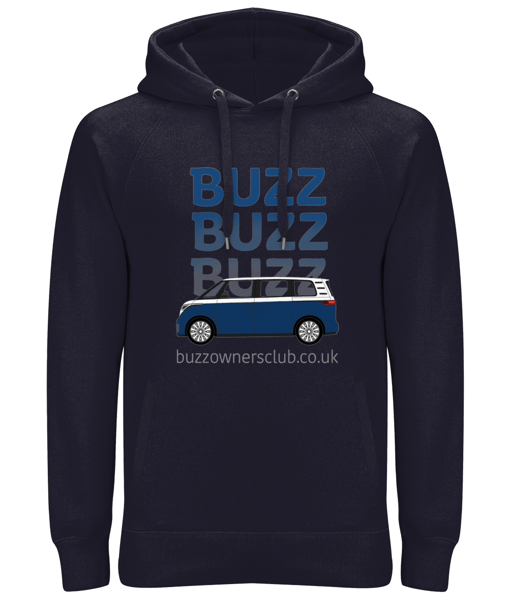 Heavy Weight ID Buzz Hoodie – Blue