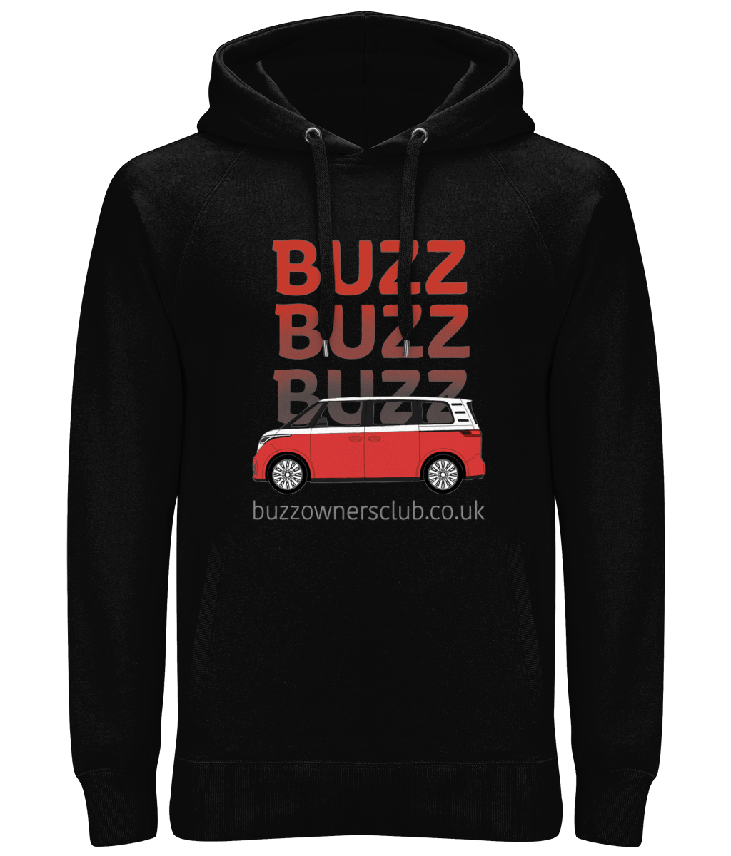 Heavy Weight ID Buzz Hoodie – Red