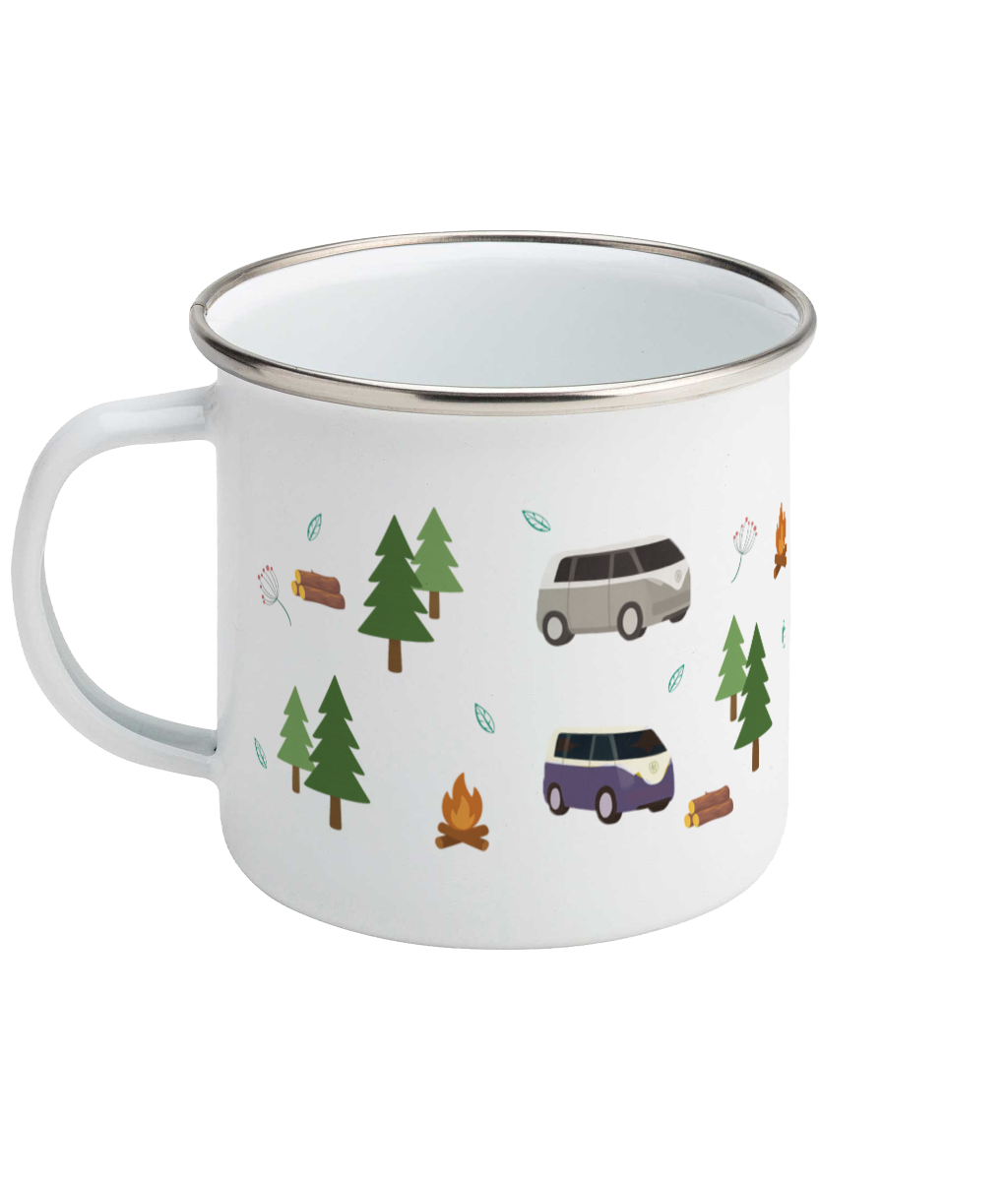 Forrest Buzz Enamel Mug 12oz