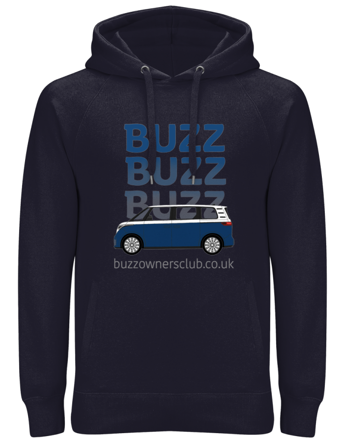 Heavy Weight ID Buzz Hoodie – Blue