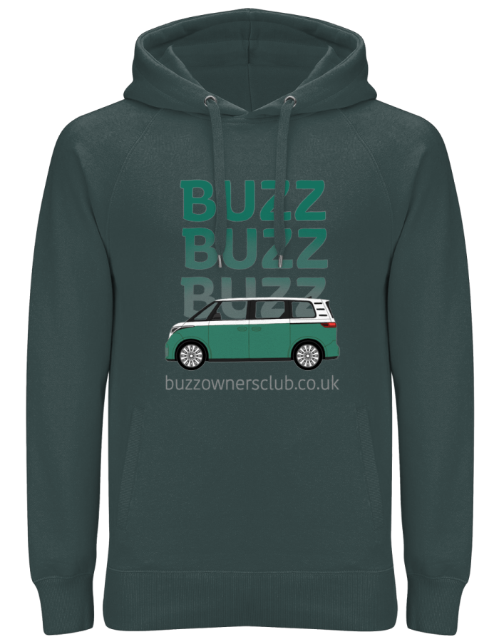 Heavy Weight ID Buzz Hoodie – Green