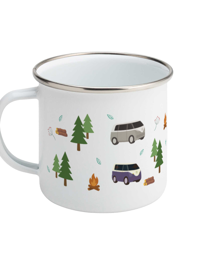 Forrest Buzz Enamel Mug 12oz